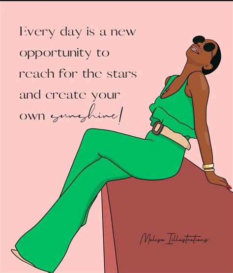 Melisa Illustrations Positive Quotes For Women African American