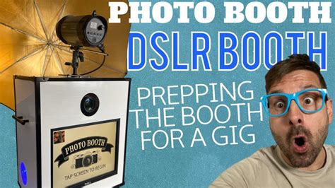 Photo Booth With Dslr Camera And Dslr Booth Dnp Rx1 Youtube