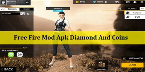 Here we have shared with you the free fire mod apk unlimited diamonds download and you can easily download garena free fire mod apk from gamesbuz.com without login/signup. Free Fire Mod Apk Diamond And Coins (Free Unlimited ...