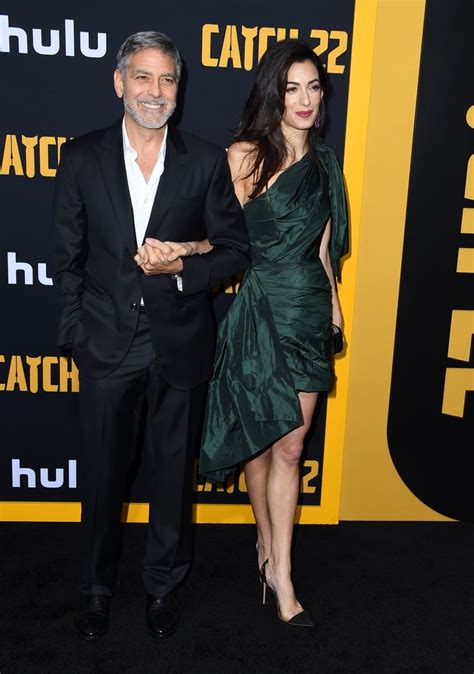 George And Amal Clooney At Catch 22 Premiere Popsugar Celebrity Photo 4