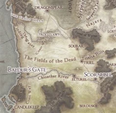 Baldurs Gate Map 5e