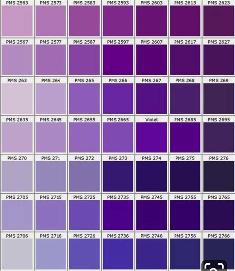 Pms Color Chart Purple Sexiz Pix