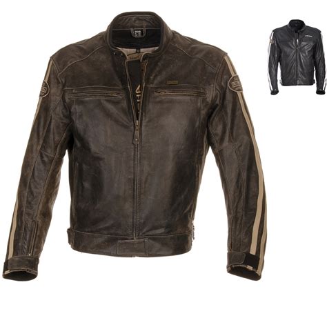 Richa Retro Racing Leather Motorcycle Jacket Jackets