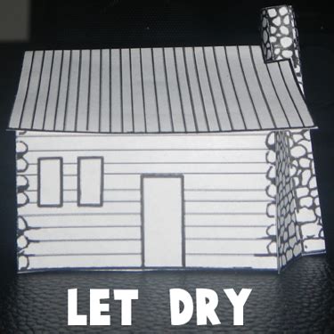 This warm and cozy log cabin would look right at home in the woods. How to Make Paper Log Cabins for Thanksgiving - Kids ...