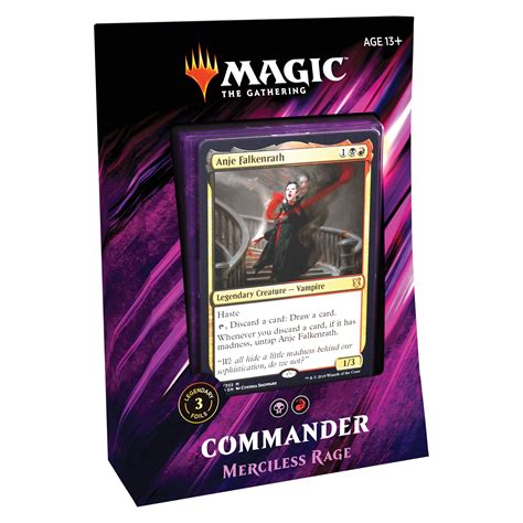 Intro packs initially consisted of 41 cards featuring a foil rare, a booster pack, a strategy insert for the deck, and a magic learn to play guide. MagicCorporation - Deck Préconstruit Commander 2019 ...