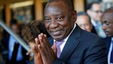 Im also warn say di kontri dey at di verge of food and medication insecurity, president cyril ramaphosa tok , on di rising violence for some . Who is Cyril Ramaphosa, South Africa's New President ...
