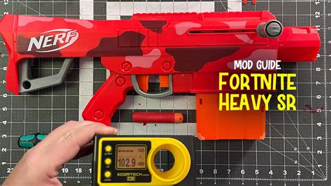 Nerf Fortnite Heavy Sr Mod Guide Youtube