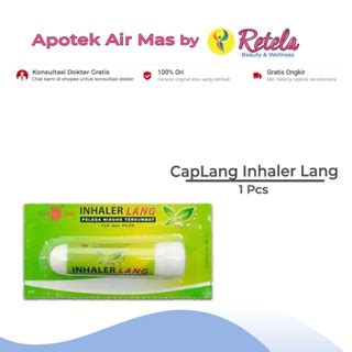 Jual Cap Lang Inhaler Inhaler Lang Shopee Indonesia