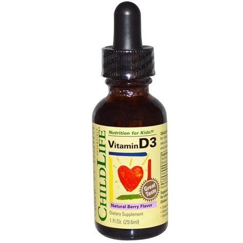 Child Life Vitamin D3 Kapi 296ml