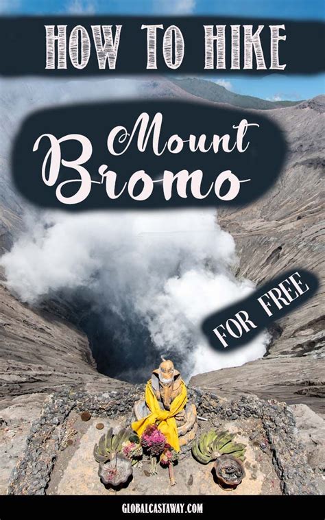 How To Hike Mount Bromo For Free Without A Tour A Secret Path Map