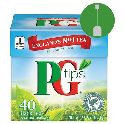 Pg Tips Tea Bags Schwarzer Tee In Beutel
