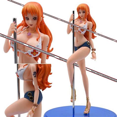 one piece figure nami p o p le new ver one piece figure 21cm straw hat pirates cat burglar