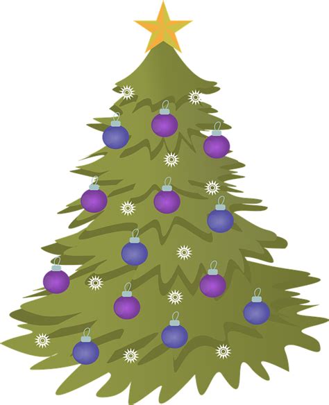 Drzewko Świąteczne Gwiazda Boże Darmowy Obraz Na Pixabay