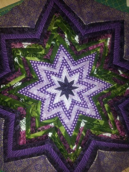 Fancy Folded Star Star Quilts Mini Quilts Patchwork Quilts Baby