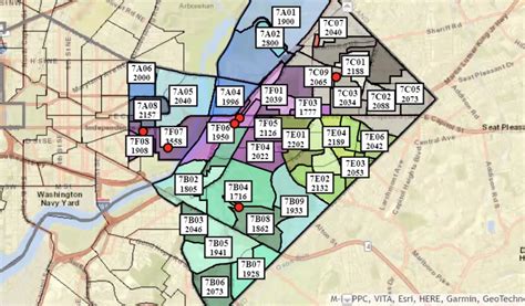 Ward 7 Redistricting Map Challenged East Of The River