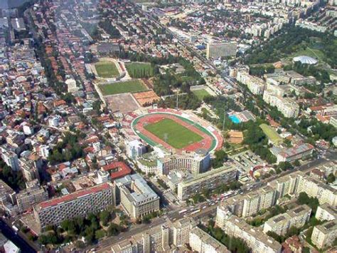 Dinamo Bucuresti Stadion Dinamo Bucharest Stadium Romania Editorial