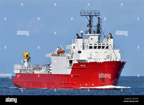 Offshore Research Vessel Sar Fame Stock Photo Alamy
