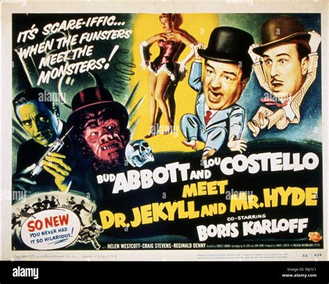 1953 Film Title Abbott And Costello Meet Dr Jekyll And Mr Hyde Director Charles Lamont