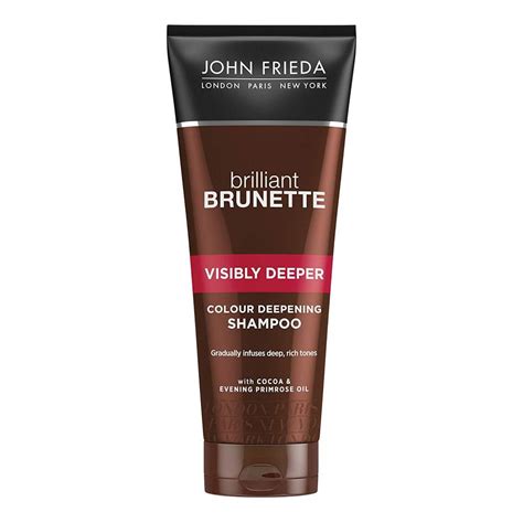 John Frieda Brilliant Brunette Colour Protecting Moisturising Shampoo