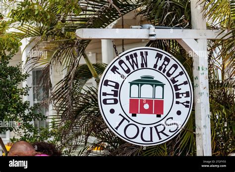 Old Town Trolley Tours Key West Florida Usa Tour Of The Historic