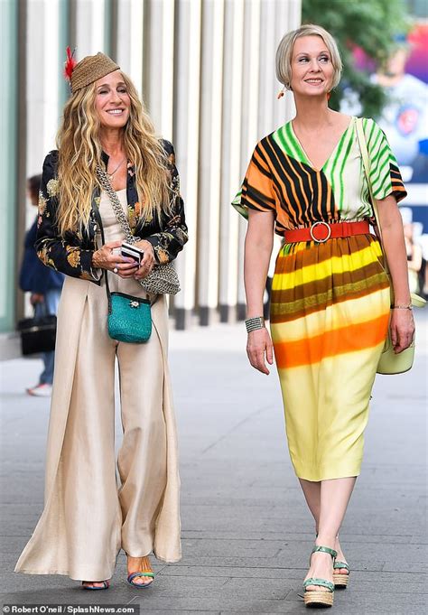 Sarah Jessica Parker And Cynthia Nixon Look Like Best Friends While