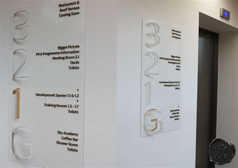 Uk Design Fabricate And Install This Floor Directory