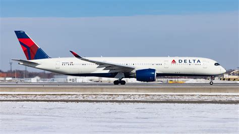 Delta Airbus A350 900 N503dn Departing From Msp Pettit Aviation