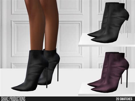 High Heel Boots By Shakeproductions At Tsr Sims Updates
