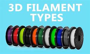 17 Type Of 3d Printer Filament Buyer 39 S Guide Review Aug 2019