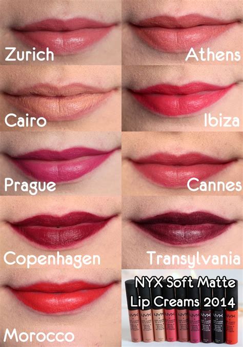 Free shipping on orders over $25 shipped by amazon. NEW NYX Soft Matte Lip Cream Shades for 2014! (Swatches ...