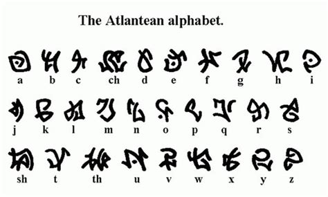 The atlantean language is a constructed language created specifically for the film atlantis: Ink & Pixel: Atlantis: The Lost Empire - Movie News ...