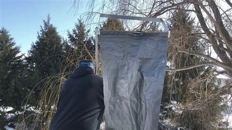 The accumulation of snow on a roof can get dangerously heavy. Homemade Roof Rake - YouTube