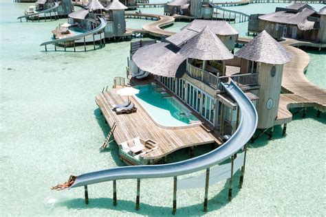 Maldives Villa With Slide Maldives Overwater Bungalow With Slide