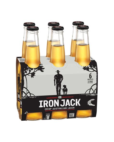 buy iron jack crisp lager bottles 330ml online or near you in australia [with same day delivery