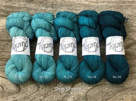 I fell for them immediately, and i fell hard. The Plucky Knitter, Gradient Set, "Ship Shape" >>> # ...