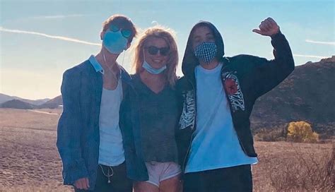 britney spears sons are now teenagers and they re all grown up