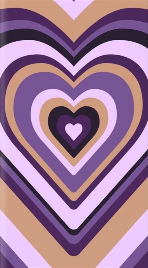 Purple Heart Aesthetic Wallpapers Wallpaper Cave