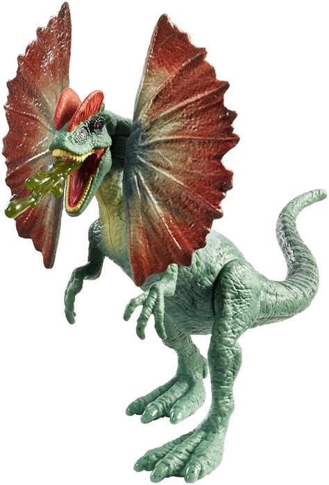 Jurassic World Dilophosaurus De Ataque Dinosaurio De Juguete Mattel