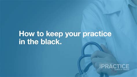 How To Keep Your Practice In The Black Youtube