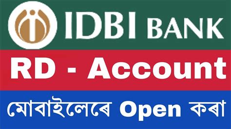 Does your united states bank have a branch overseas? How To Open IDBI BANK RD Account Online - YouTube