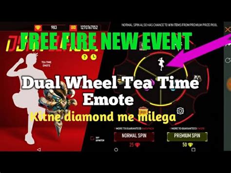 5:36 captain gamer recommended for you. FREE FIRE New Event Dual Wheel || Tea Time Emote 2020 ...