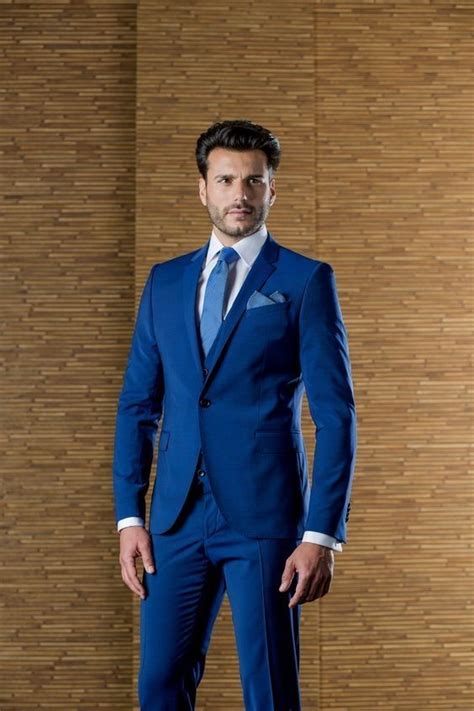 36 Best Blue Suit Collection For Elegant Men Work Outfit Traje De