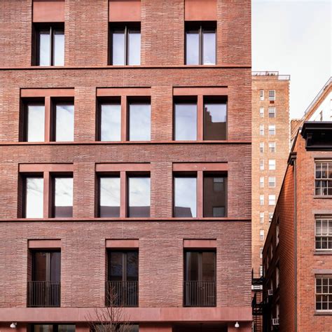 David Chipperfield Designs Red Concrete And Brick Apartment Block For
