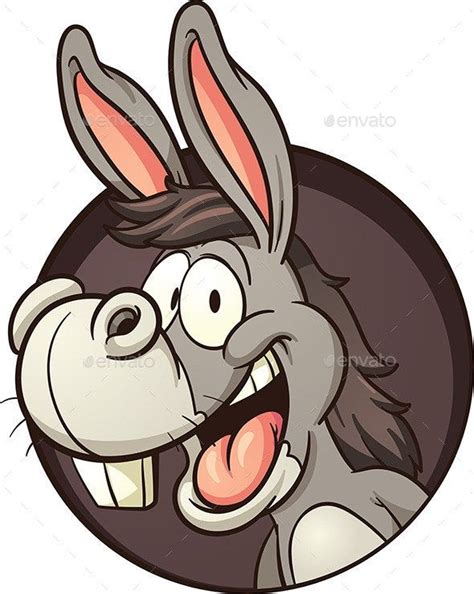 Cartoon Donkey Donkey Images Illustration Art Cartoon Drawings