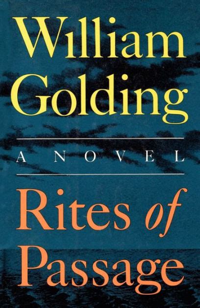 Rites Of Passage By William Golding Paperback Barnes And Noble®