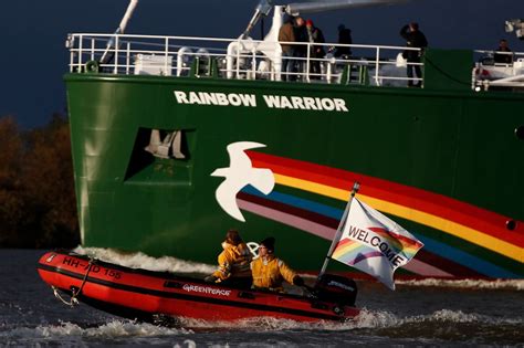 Rainbow Warrior Iii Auf Jungfernfahrt Greenpeace Neue Wunderwaffe