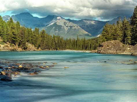 Bow River In Banff Photograph By Charlotte Couchman Pixels