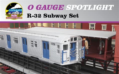 Product Spotlight Premier O Scale R 32 4 Car Subway Set With Proto