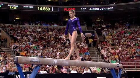 Shayla Worley Balance Beam Olympic Trials Day YouTube