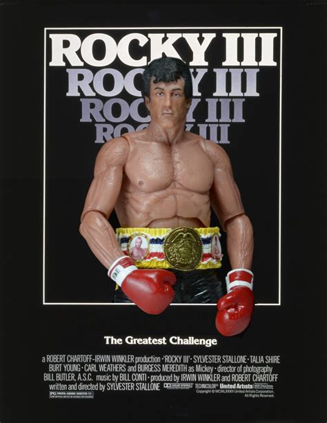 Rocky 40th Anniversary 7 Scale Action Figure Series 1 Rocky Iii